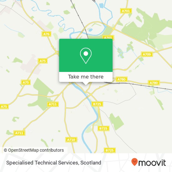 Specialised Technical Services map