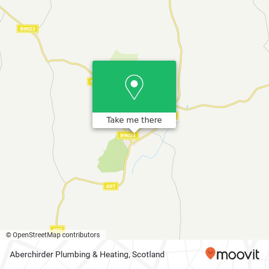 Aberchirder Plumbing & Heating map