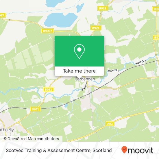 Scotvec Training & Assessment Centre map