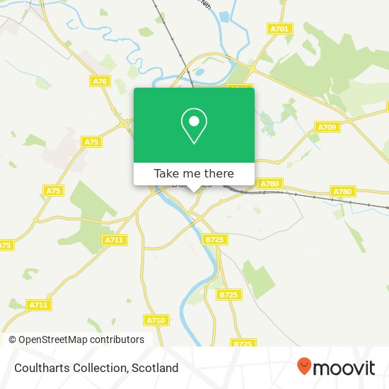 Coultharts Collection map