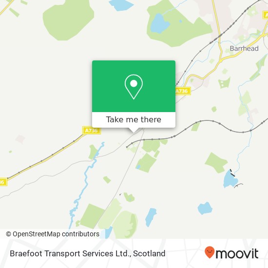 Braefoot Transport Services Ltd. map