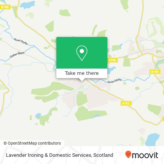 Lavender Ironing & Domestic Services map