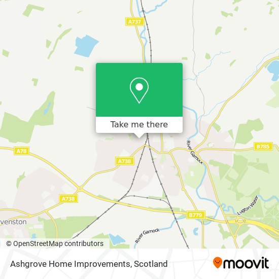 Ashgrove Home Improvements map