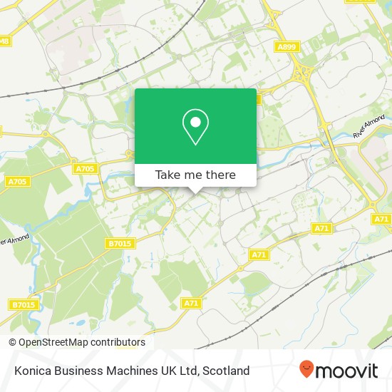 Konica Business Machines UK Ltd map