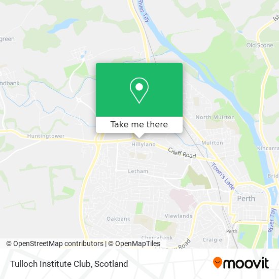 Tulloch Institute Club map