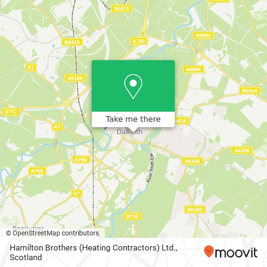 Hamilton Brothers (Heating Contractors) Ltd. map