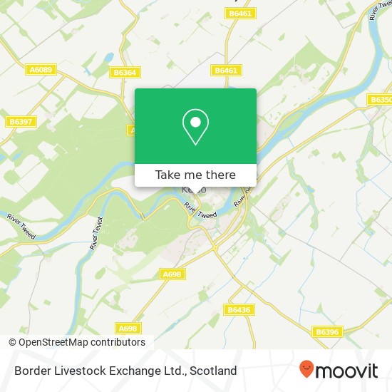 Border Livestock Exchange Ltd. map