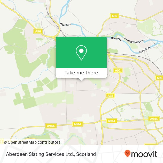 Aberdeen Slating Services Ltd. map