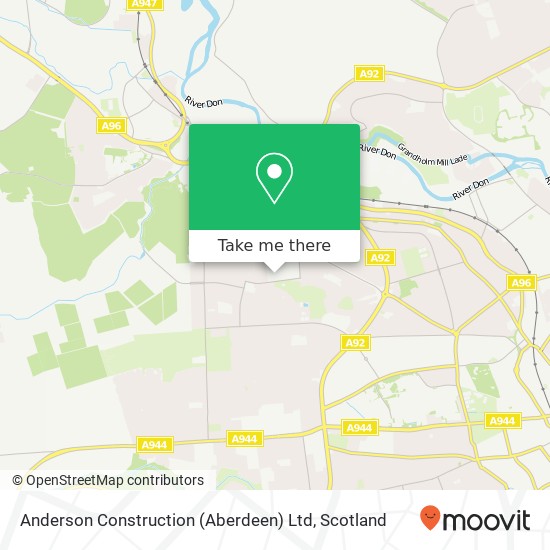 Anderson Construction (Aberdeen) Ltd map