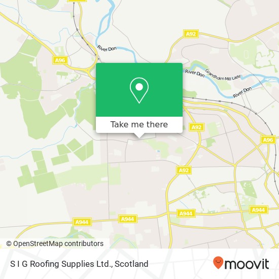 S I G Roofing Supplies Ltd. map