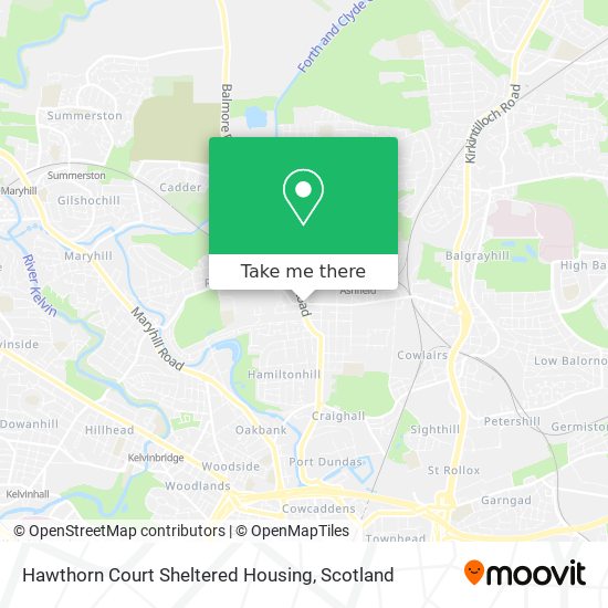 Hawthorn Court Sheltered Housing map