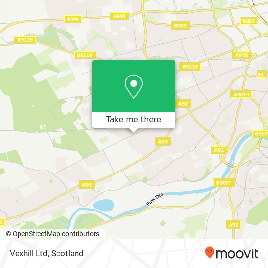 Vexhill Ltd map