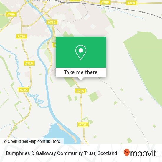 Dumphries & Galloway Community Trust map