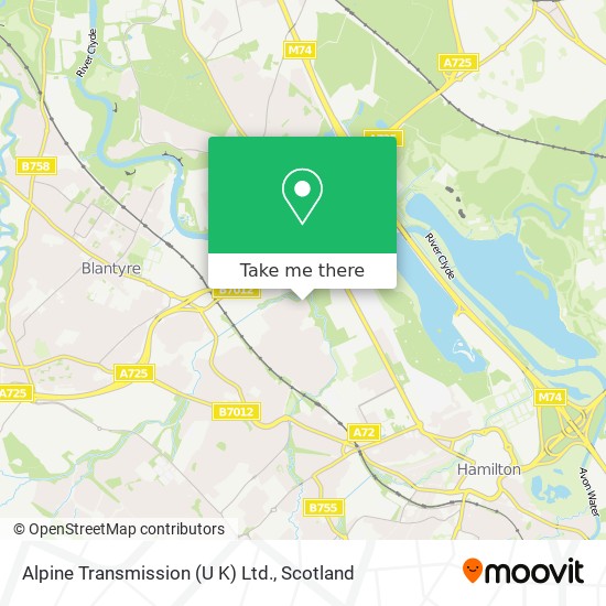 Alpine Transmission (U K) Ltd. map