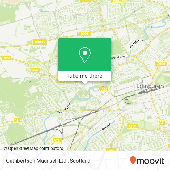 Cuthbertson Maunsell Ltd. map