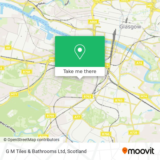 G M Tiles & Bathrooms Ltd map