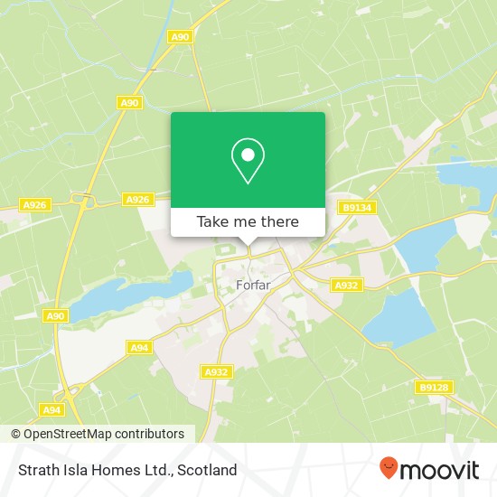 Strath Isla Homes Ltd. map