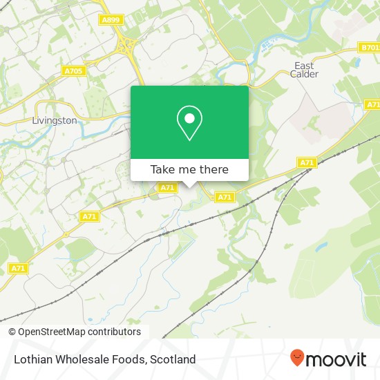 Lothian Wholesale Foods map