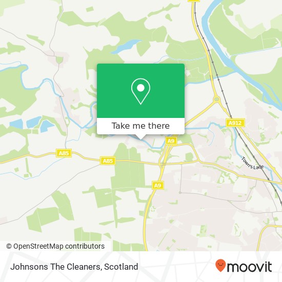 Johnsons The Cleaners map