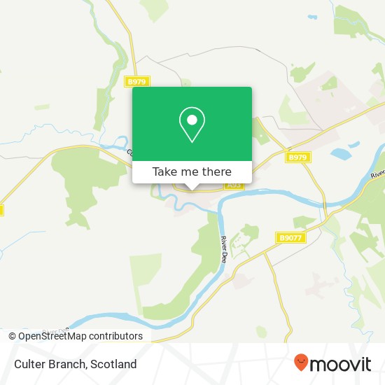 Culter Branch map