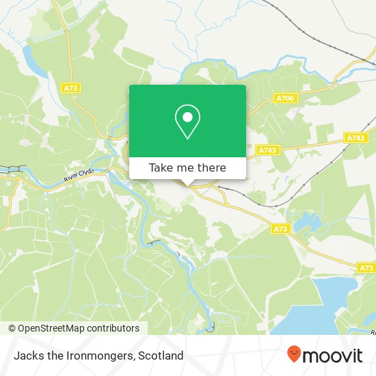 Jacks the Ironmongers map