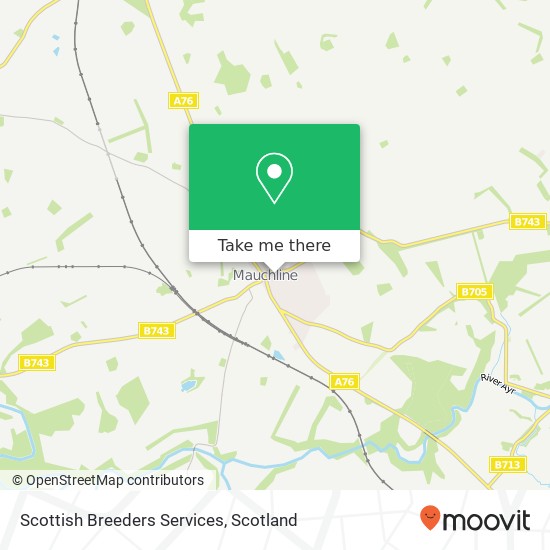 Scottish Breeders Services map