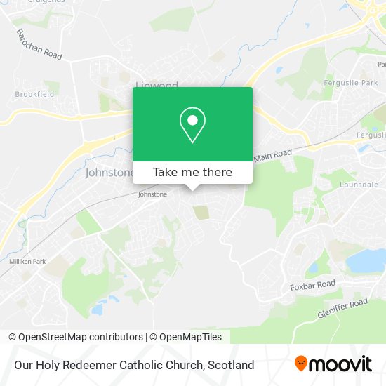 Our Holy Redeemer Catholic Church map