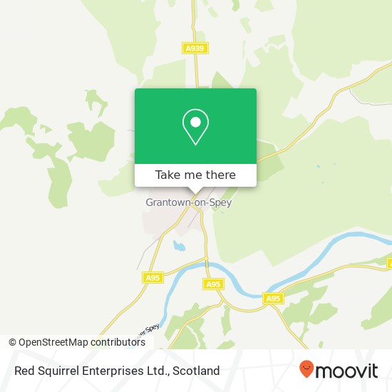 Red Squirrel Enterprises Ltd. map