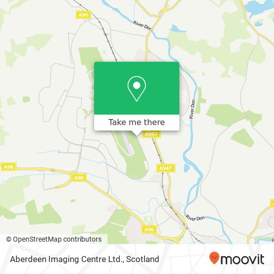 Aberdeen Imaging Centre Ltd. map