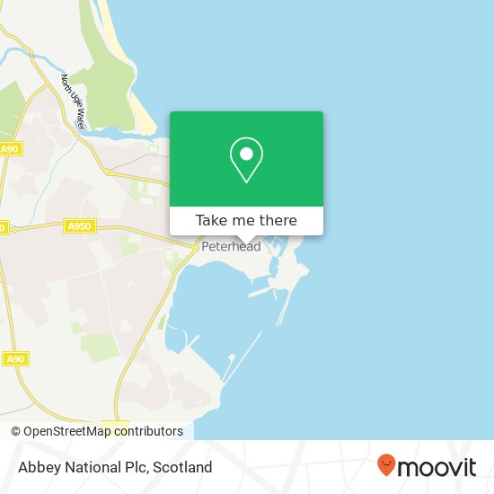 Abbey National Plc map