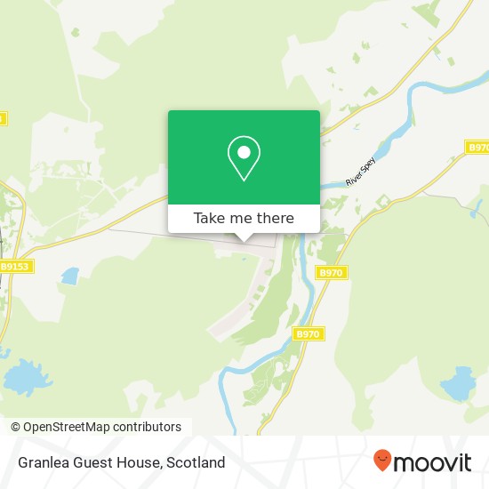 Granlea Guest House map