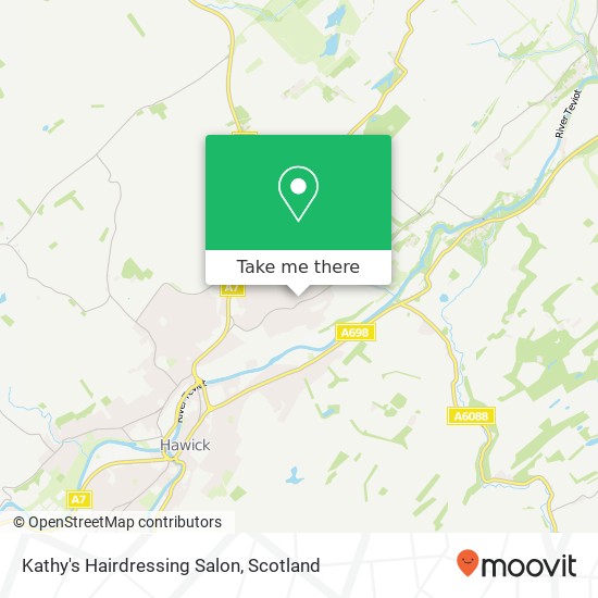 Kathy's Hairdressing Salon map