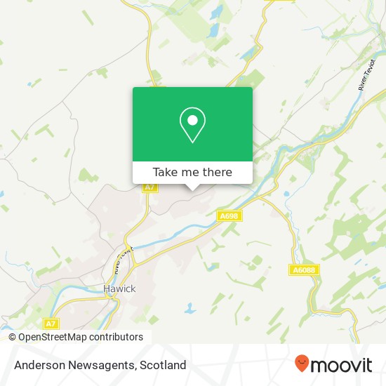 Anderson Newsagents map