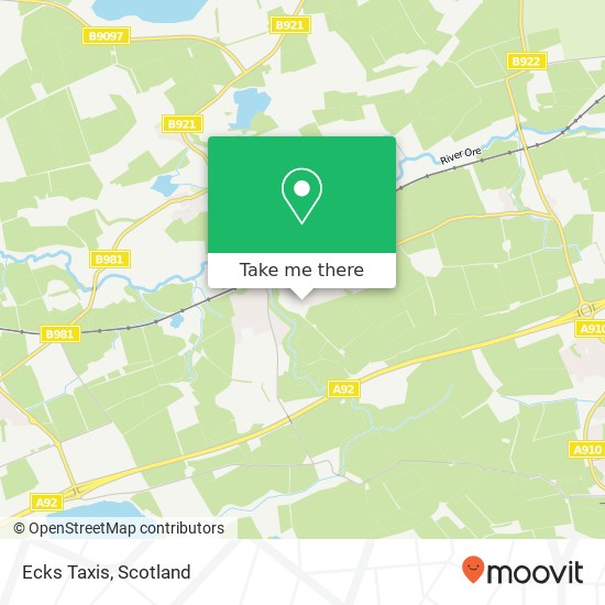 Ecks Taxis map