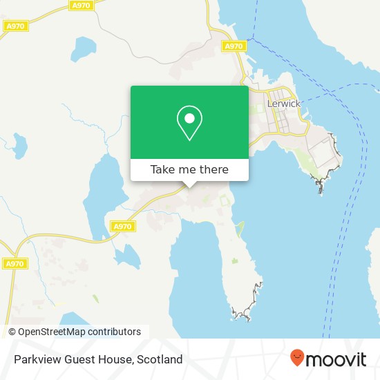 Parkview Guest House map