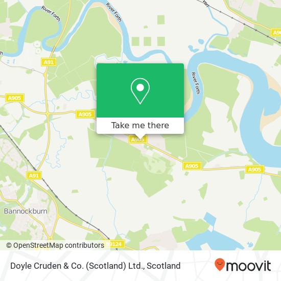 Doyle Cruden & Co. (Scotland) Ltd. map