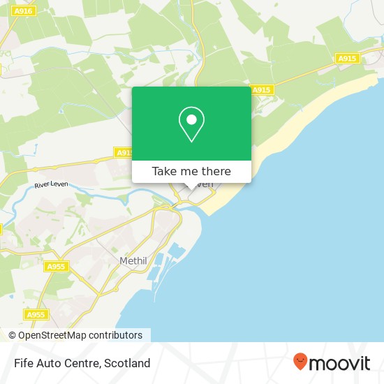 Fife Auto Centre map