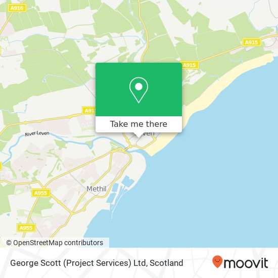 George Scott (Project Services) Ltd map