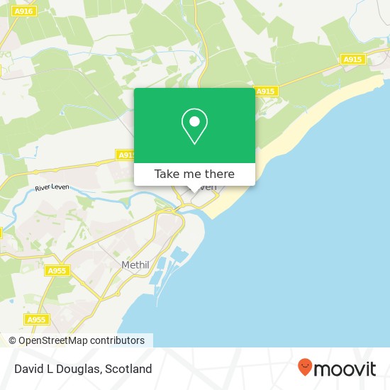 David L Douglas map