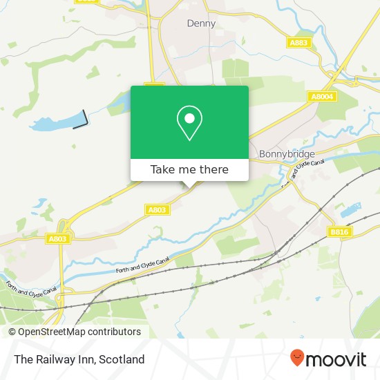 The Railway Inn map