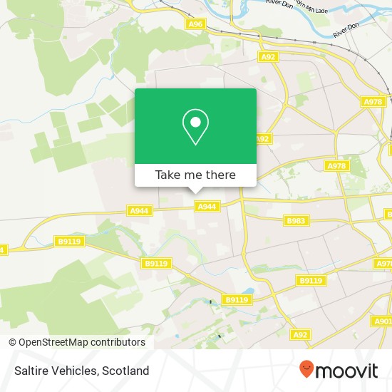 Saltire Vehicles map