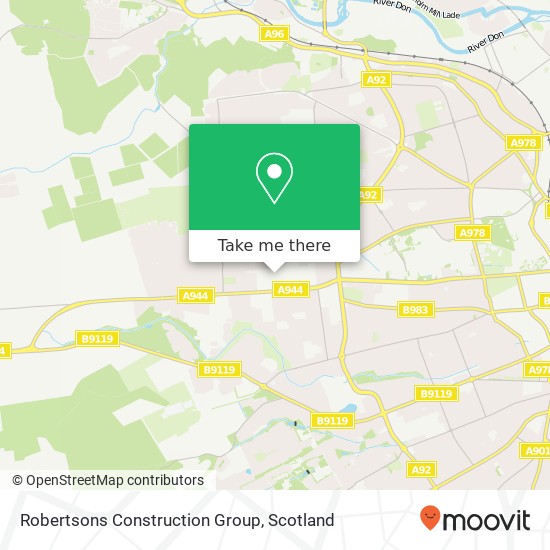 Robertsons Construction Group map