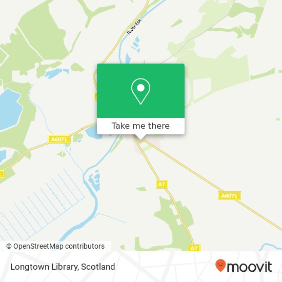 Longtown Library map