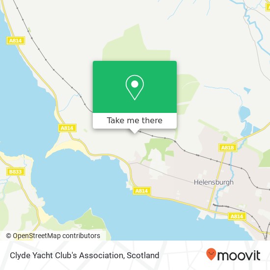 Clyde Yacht Club's Association map