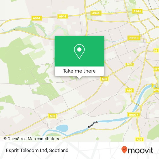 Esprit Telecom Ltd map