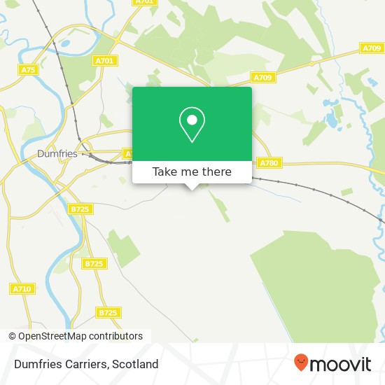 Dumfries Carriers map