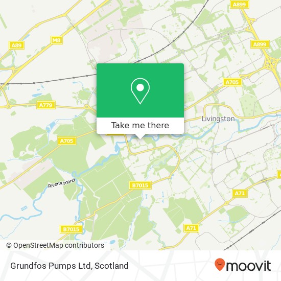 Grundfos Pumps Ltd map