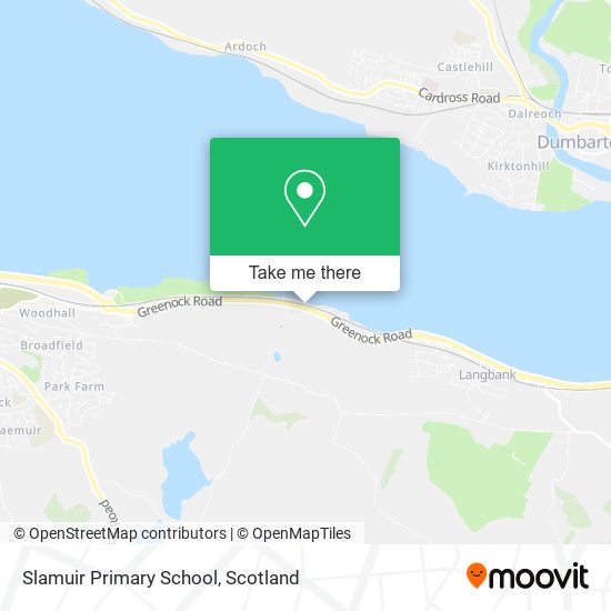 Slamuir Primary School map