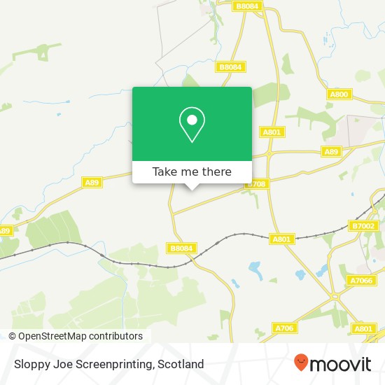 Sloppy Joe Screenprinting map