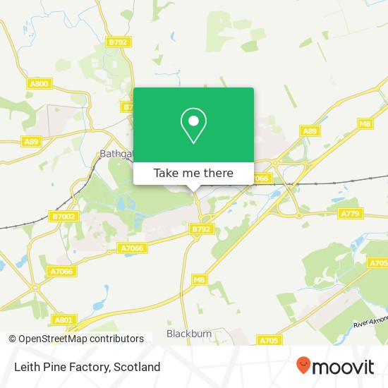 Leith Pine Factory map